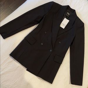 Zara black tailored blazer